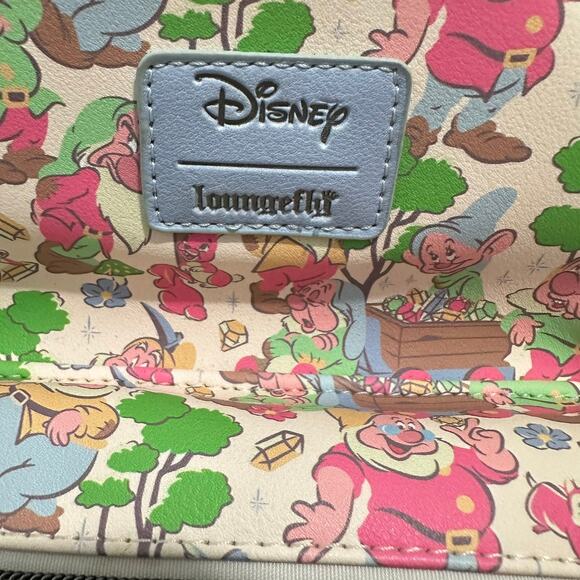 Loungefly Disney Snow White Seven Dwarfs Mini Backpack Allover Print main image 11